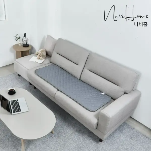 [나비홈] 2026년형 국내생산 전자파차단 무자계 온열 탄소 워셔블 전기요 다크그레이, 50X140cm(미니싱글)